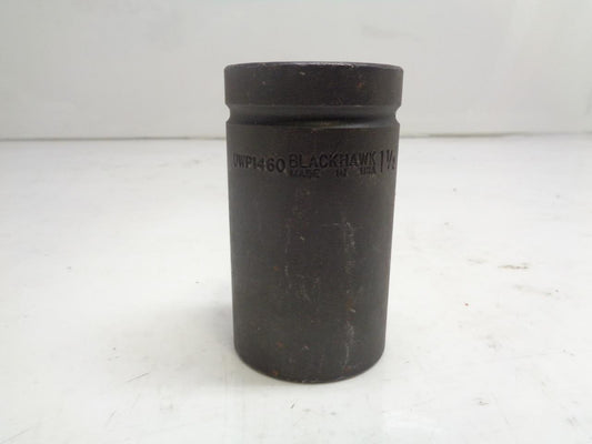 NEW BLACKHAWK 1-1/2" DRIVE 6-POINT BUDD WHEEL IMPACT SOCKET UWP1460 R22