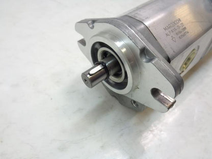 MARZOCCHI HYDRAULIC GEAR PUMP ALPA1A-D-20 ALPP1-D-9-FA DUAL OULET ALUMINUM R33T1