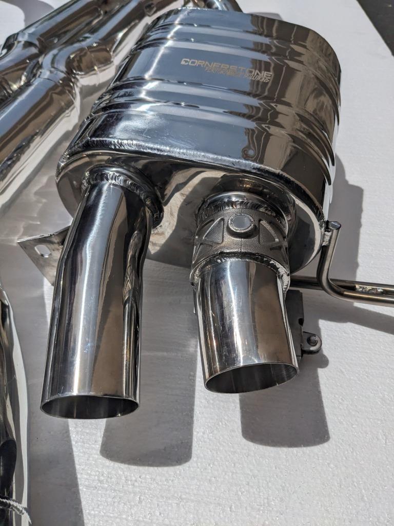 PARTIAL CORNERSTONE CPS-CBE-C7SS 3" CATBACK EXHAUST KIT FOR 14-19 C7 NEW B2