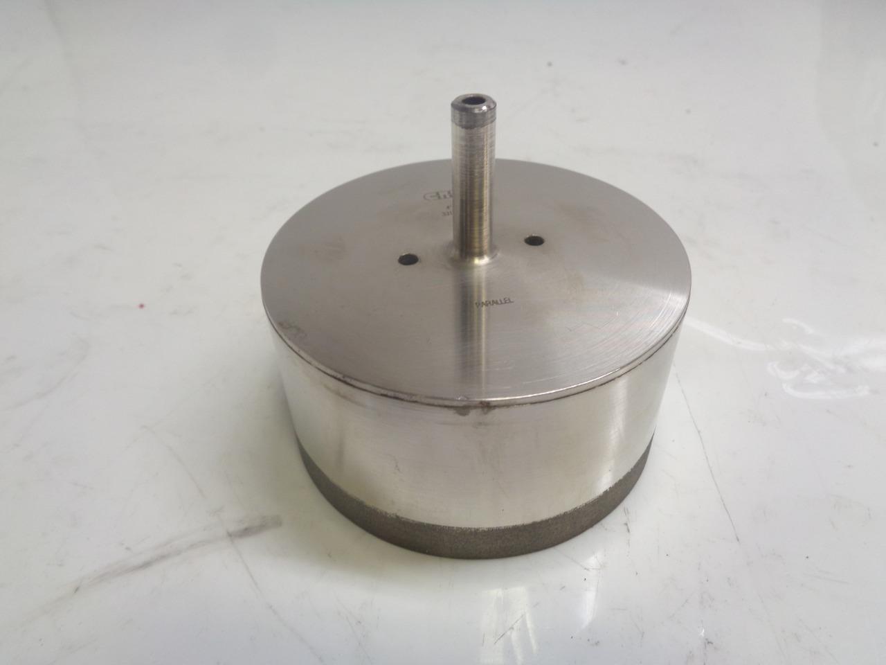 CRL 331747 GLASS DRILL 4" DIAMETER STANDARD WALL PARALLEL SHANK R22T1