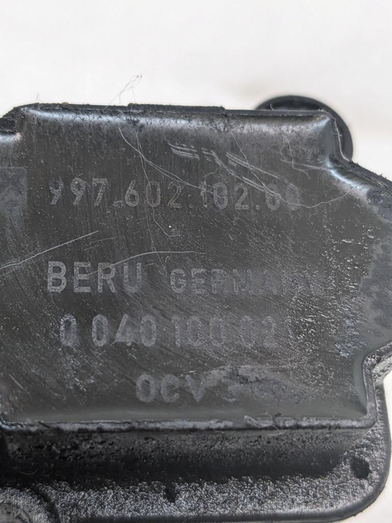 GENUINE PORSCHE BERU IGNITION COIL 99760210200 USED R20T8