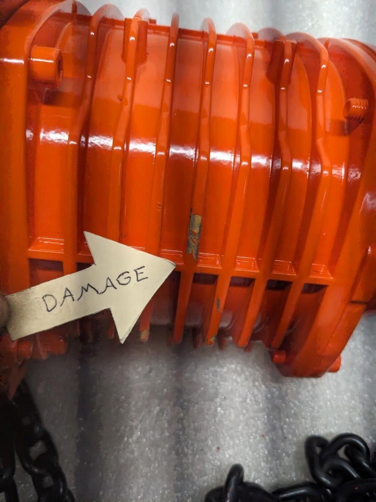 PROWINCH PWR05i 1/2 TON ELECTRIC CHAIN HOIST 2 SPEED 20FT G100 CHAIN NEW BSR3.1