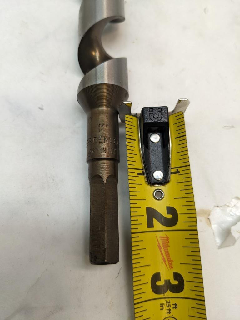 GREENLEE NAIL EATER 2 1" INCH 83310 30931 USED D0