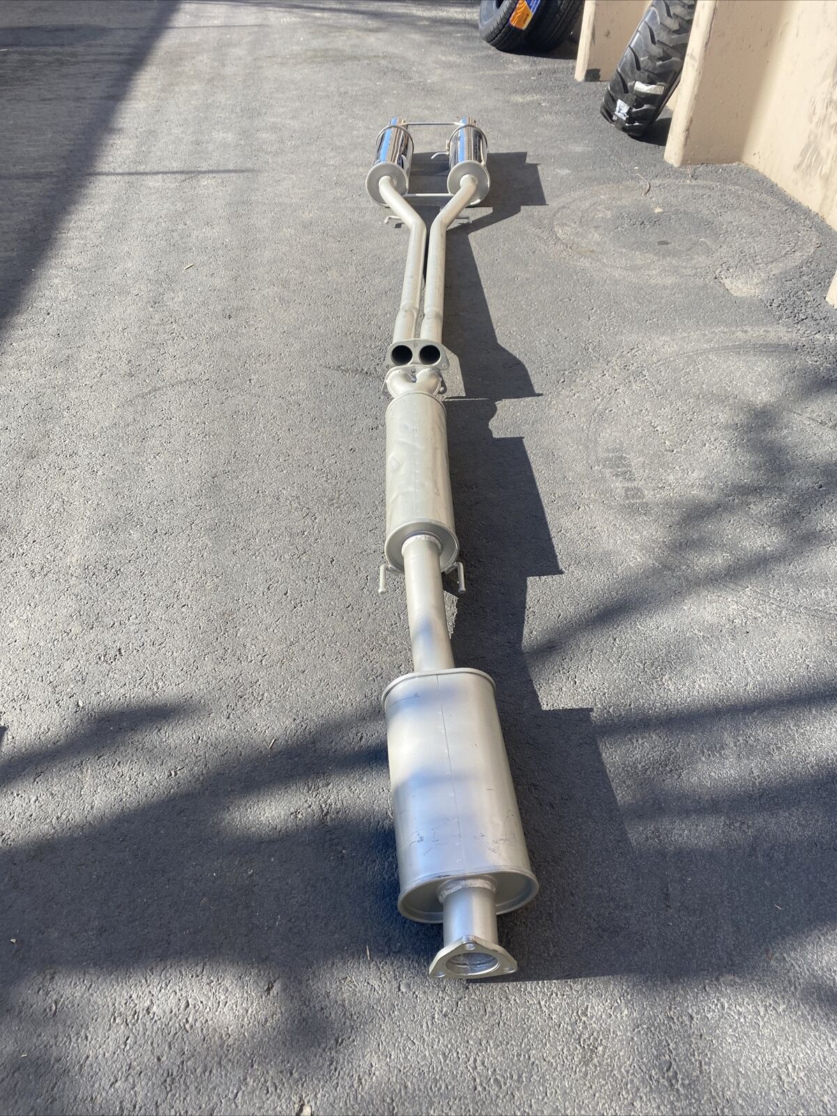 NEW RARE JASMA DUAL SHOTGUN EXHUAST 094 96-000411