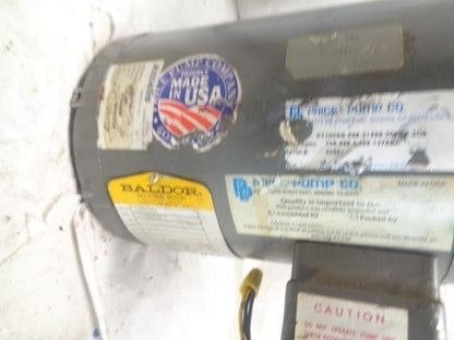 BALDOR INDUSTRIAL MOTOR JMM3158T 3HP WITH PRICE PUMP XT100SS NEW J1