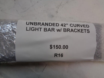NEW UNBRANDED 42" CURVED LIGHT BAR w/ BRACKETS R16