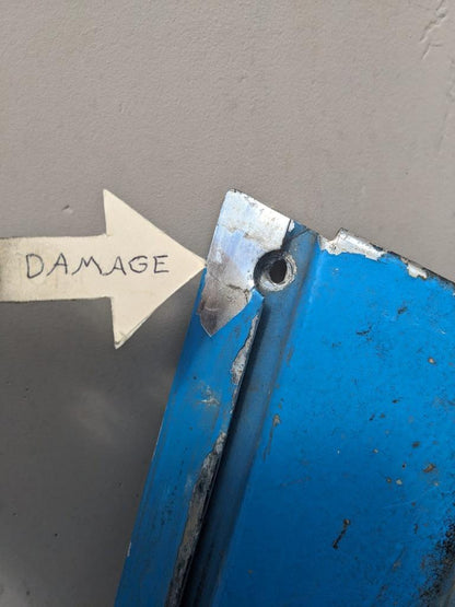 DAMAGED PORSCHE ALUMINUM RIGHT ROCKER PANEL BLUE FOR 78-89 911SC USED R25