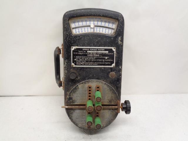 USED SECUREPAK SPRING TORQUE TESTER MECHANICAL METER TOOL R30