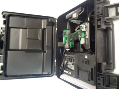 HITACHI 18 VOLLT LITHIUM ION 1/4IN CORDLESS IMPACT DRIVER WH18DBDL2  BSR35