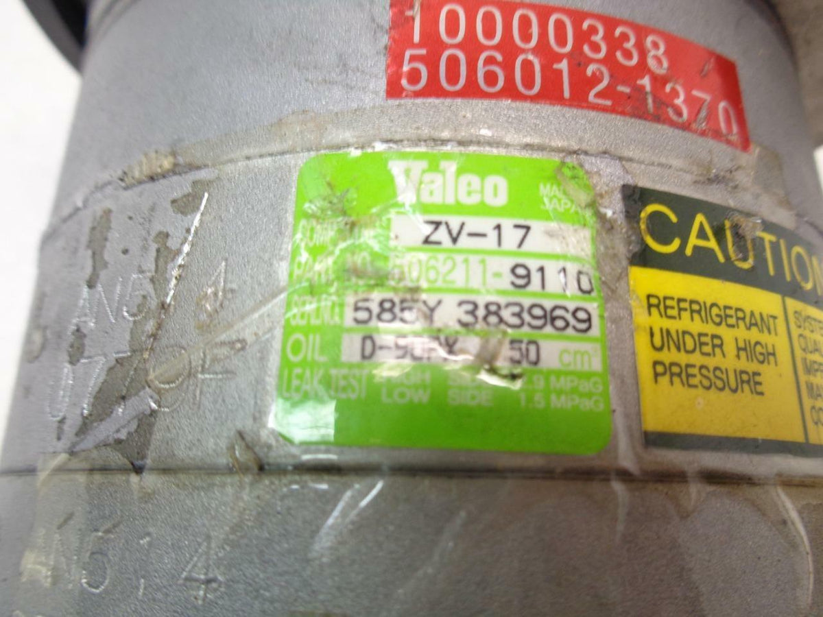 NEW VALEO 506211-9110 AC COMPRESSOR (UNKNOWN FITMENT) R2