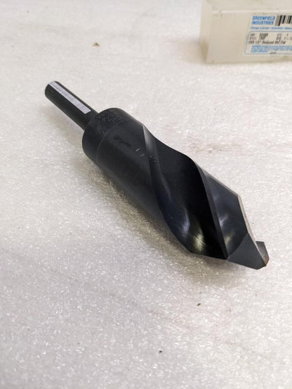 GREENFIELD INDUSTRIES 52480 1-1/4" DRILL BIT HSS 1/2" REDUCED SHANK NEW R22T5