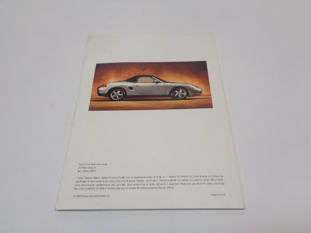 Porsche Boxster 1996 Edition Brochure USED GENUINE R25