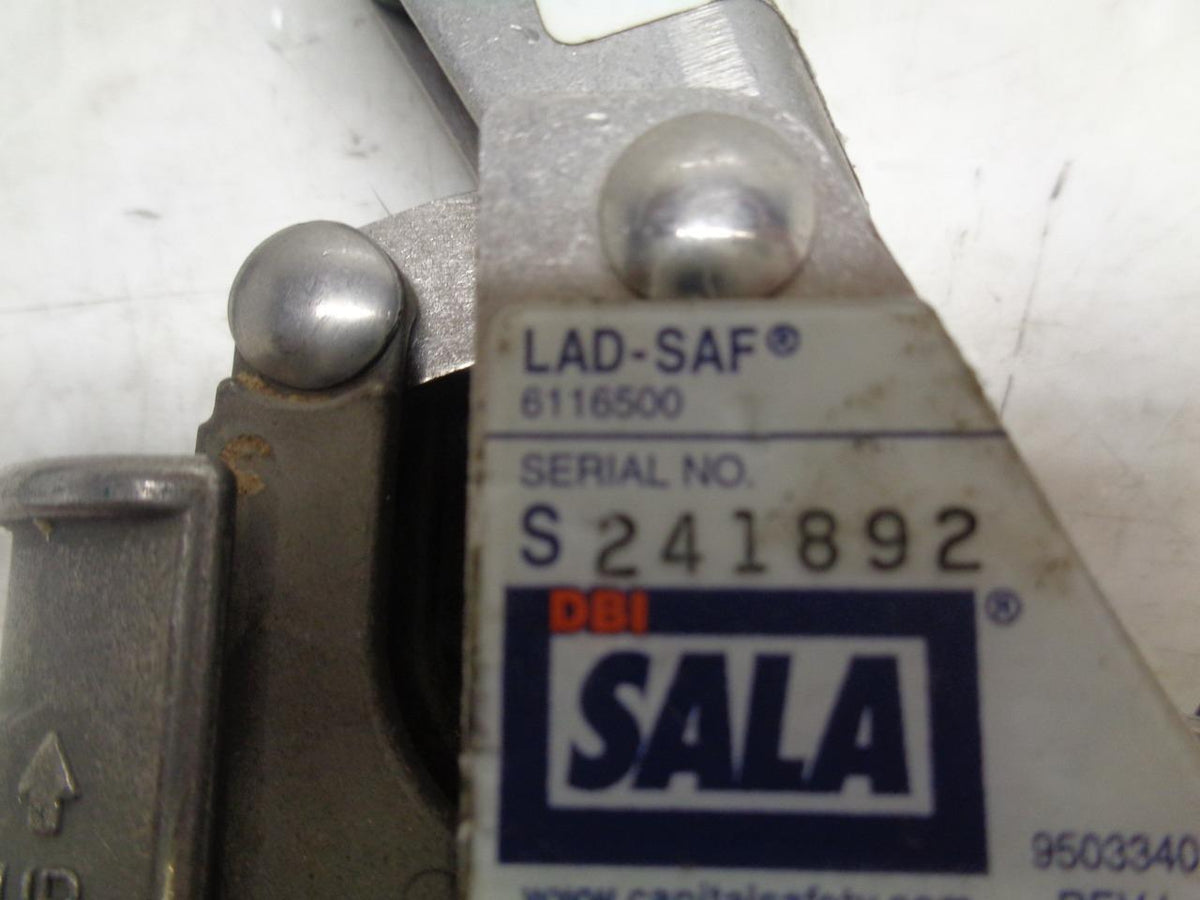 1 USED DBI-SALA 6116500 DETACHABLE CABLE SLEEVE R18T2