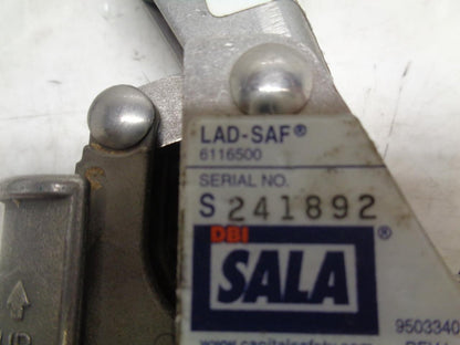 1 USED DBI-SALA 6116500 DETACHABLE CABLE SLEEVE R18T2