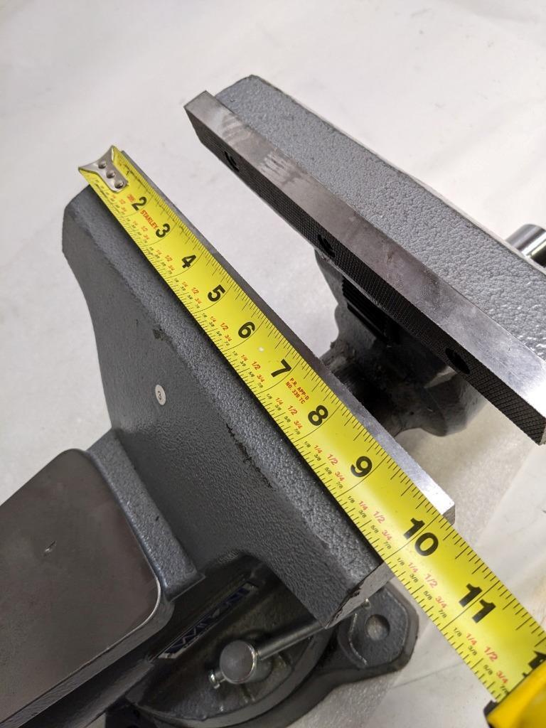 WILTON MP 28814 BENCH VISE 10" JAW WIDTH 12" JAW OPENING 360DEG SWIVEL NEW H1