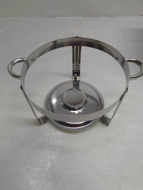 NEW LOT OF 4 ROVSUN 5QT/6L CHAFING STAINLESS STEEL ROUND DISHES SR