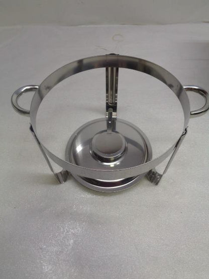 NEW LOT OF 4 ROVSUN 5QT/6L CHAFING STAINLESS STEEL ROUND DISHES SR