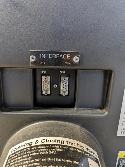 LEYBOLD DRYVAC VACCUM PUMP 100P 400VAC 7.5A 60HZ 4KW 3000RPM 13885 B2