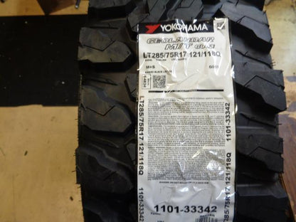 1 NEW TIRE YOKOHAMA GEOLANDAR MT G003 285 75 17 121/118S LRE/10PLY 005529
