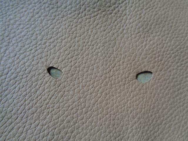 Leather Hide 45.96 Square Feet 4.27 Square Meters Beige NEW SR