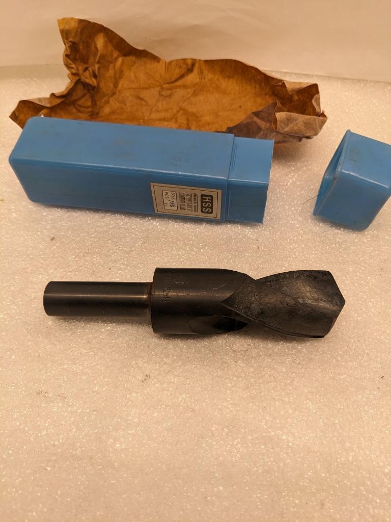 UNBRANDED HSS PARALLEL SHANK TWIST DRILL BIT 1-3/8" NEW R22T5