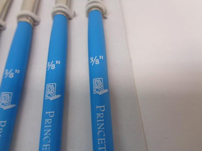 NEW PRINCETON SHORT HANDLE 3750 3/4 INCH OVAL WASH 12 PACK 3750AS R28