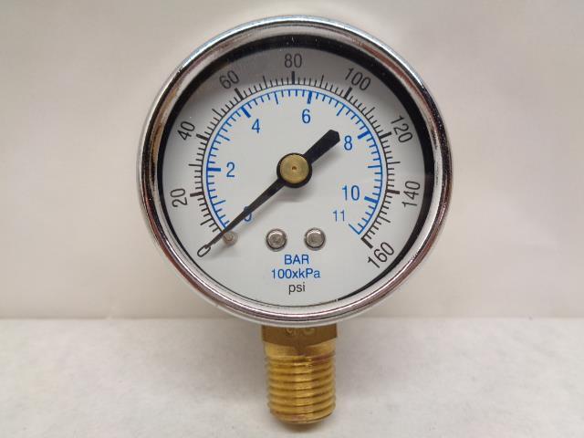 NEW DEVILBISS AIR PRESSURE REGULATOR GAUGE 0-160psi GA-288 R17