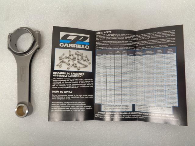 CARRILLO H-BEAM SET OF 4 RODS FOR ALFA ENGINE NEW R8