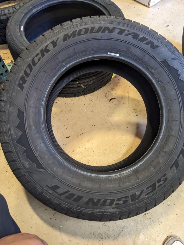 ROCKY MOUNTAIN ALL SEASON H/T BSW P 265 70 18 116T SL TIRE AS169 CQ2