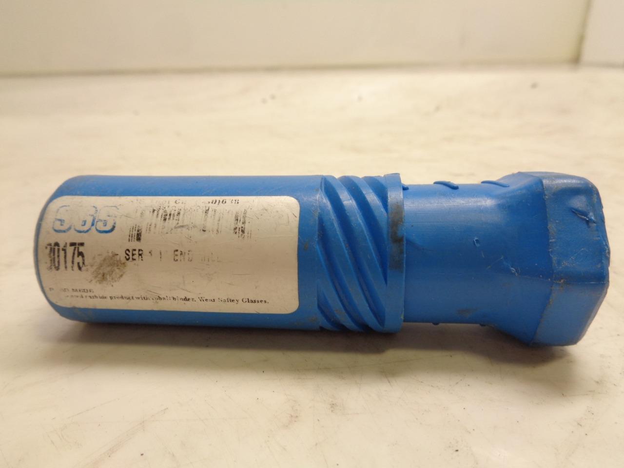 NEW SGS 30175 CARBIDE END MILL SQUARE END NON-COATED 1"x1-1/2" 4 FLUTE R22T6BD