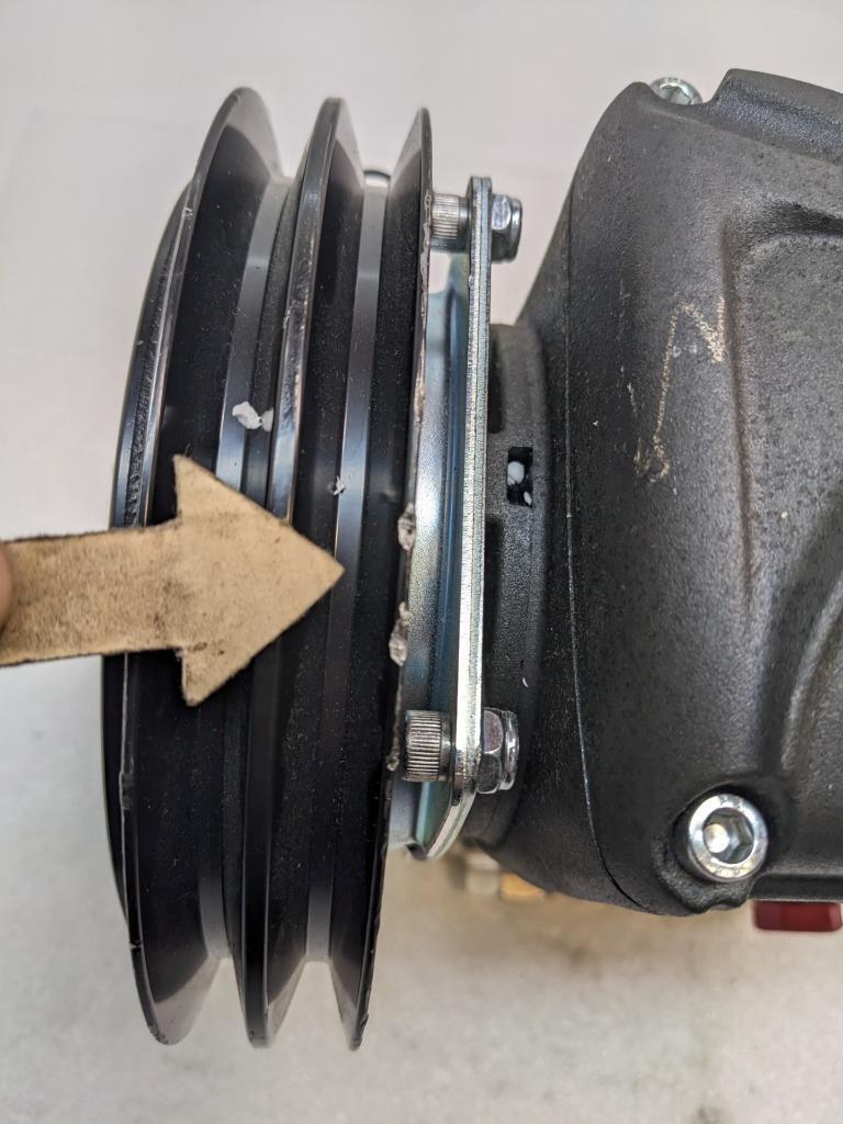 VERMEER/MCLAUGHLIN 8031388 WATER PUMP T2021L AND CLUTCH 5.6 NEW #2 K2