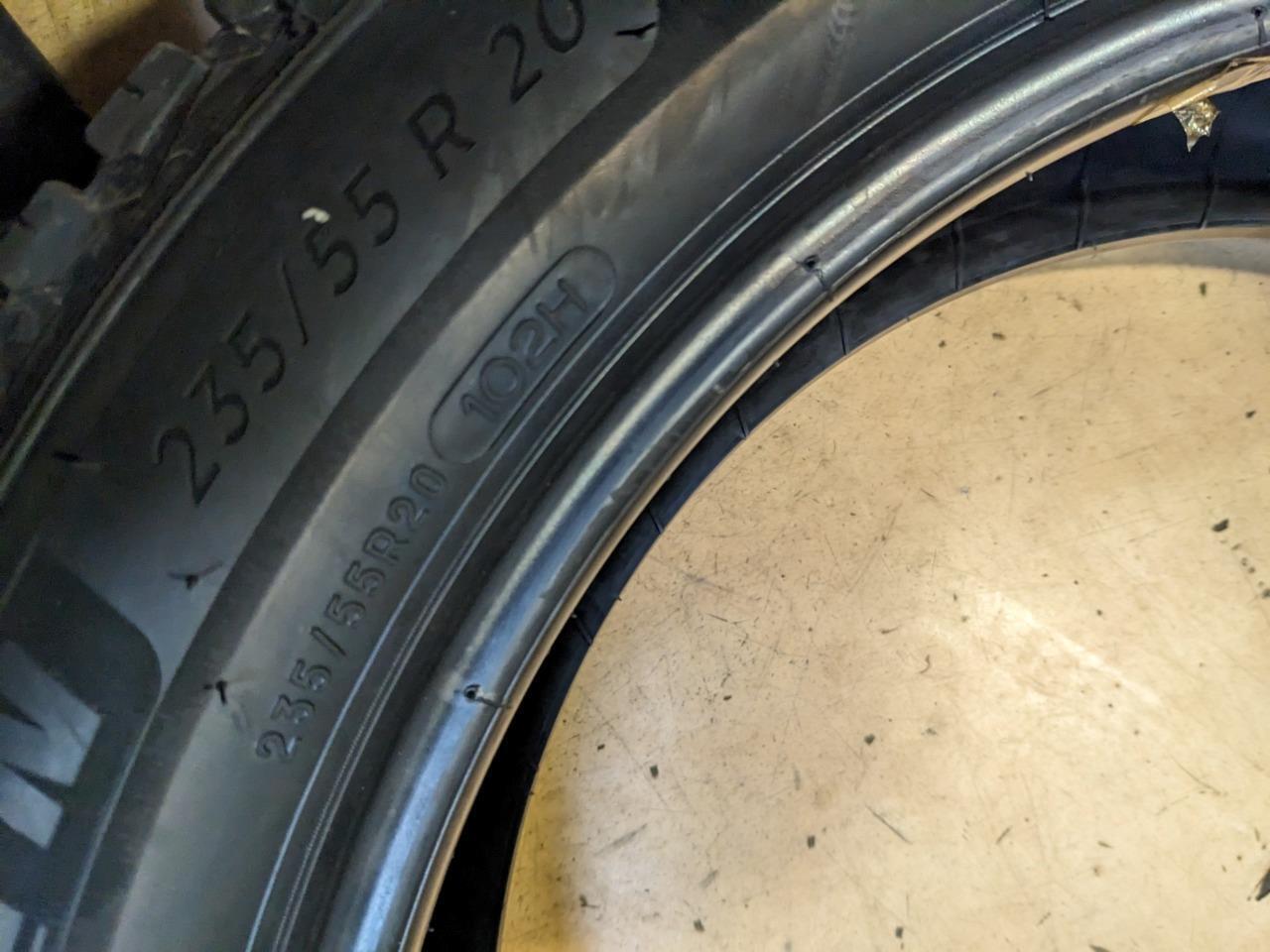 2 MICHELIN CROSS CLIMATE 2 A/W P 235 55 20 102H SL TIRE 21889 CQ2