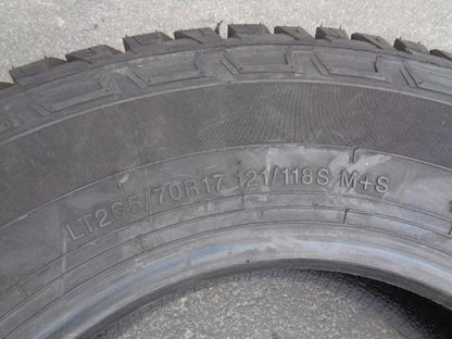 2 NEW TIRES FINALIST TERRENO AT LT 265 70 17 121/118S LRE 10PLY LL-LT41 SU16