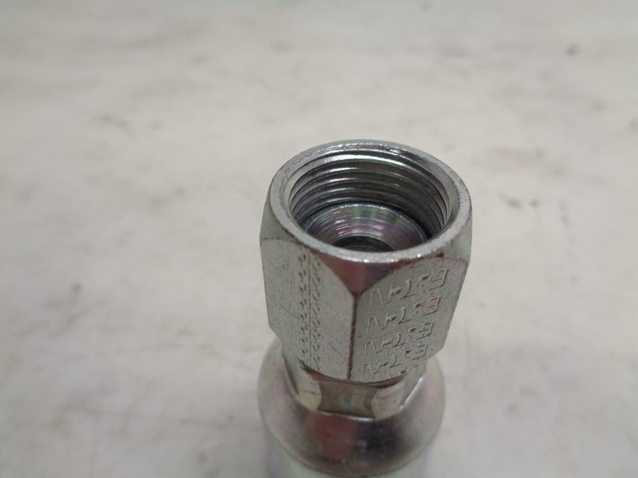 1 NEW EATON HYDRAULIC FITTING SIZE -8 R10TD