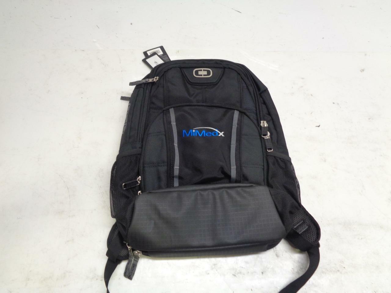 NEW OGIO BOLT BACKPACK W/ 17" LAPTOP COMPARTMENT AMD MIMEDX EMBROIDERED LOGO SR
