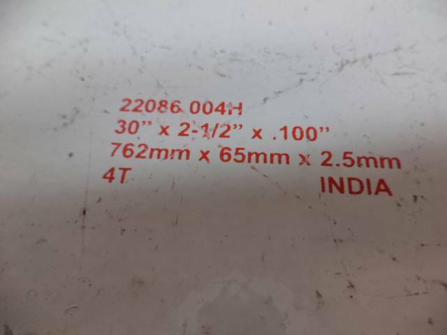 NEW PACK OF SIX LENOX HACKMASTER 30" x 2 1/2 x .100" SAW BLADES 22086-004H SP2