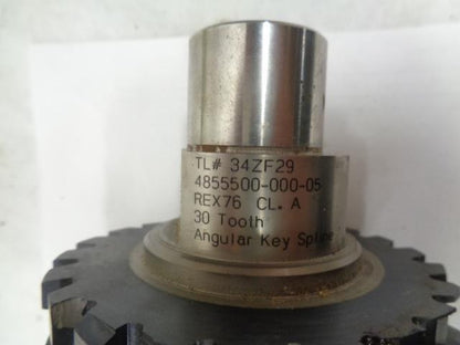 GLEASON rex 76 steel GEAR HOB CUTTER ID-48555-000-4-00 USED H2