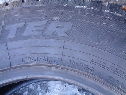 2 ARCTIC CLAW WINTER WXI LT 245 75 17 121/118Q LRE 10PLY SNOW WINTER ARC19 BQ1