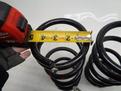 Porsche 911 993 Front Coil Spring Pair Color Code Red/Red/White USED OEM R23T9