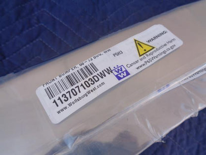 NEW WOLFSBURG WEST CHROME FRONT BUMPER FOR 1968-1973 VW BUG (113707103DWW) SR