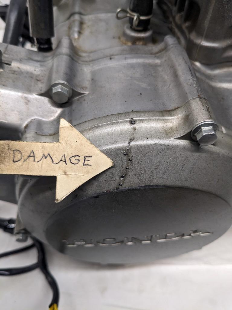 DAMAGED HONDA ATV ENGINE FOR 2004-2005 HONDA SPORTRAX 450 TRX450R 2X4 USED B2