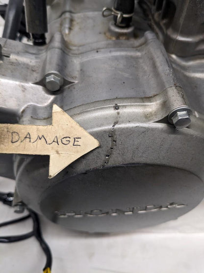 DAMAGED HONDA ATV ENGINE FOR 2004-2005 HONDA SPORTRAX 450 TRX450R 2X4 USED B2