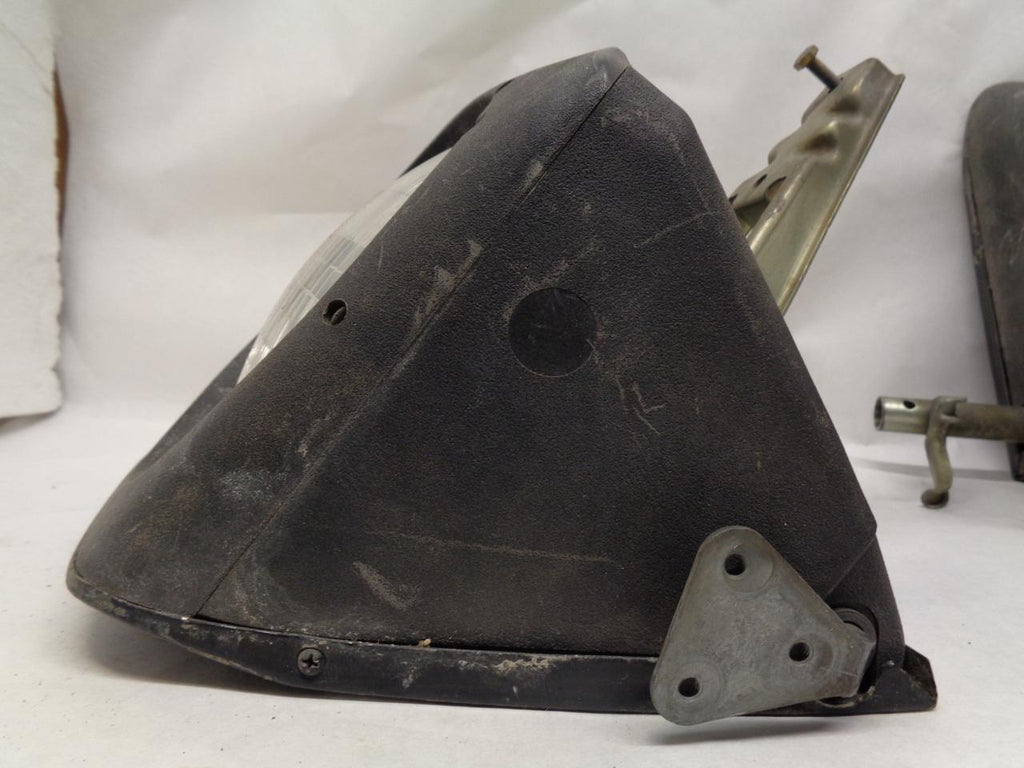 Porsche 944 Gloss Black Headlight Assembly PAIR USED GENUINE R25