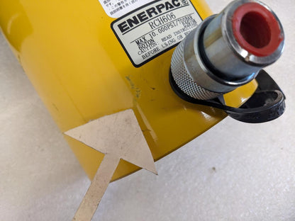 ENERPAC RCH606 HOLL-O-CYLINDER 63.6 ton 6.00 in Stroke Single-ActiON NEW B1B2