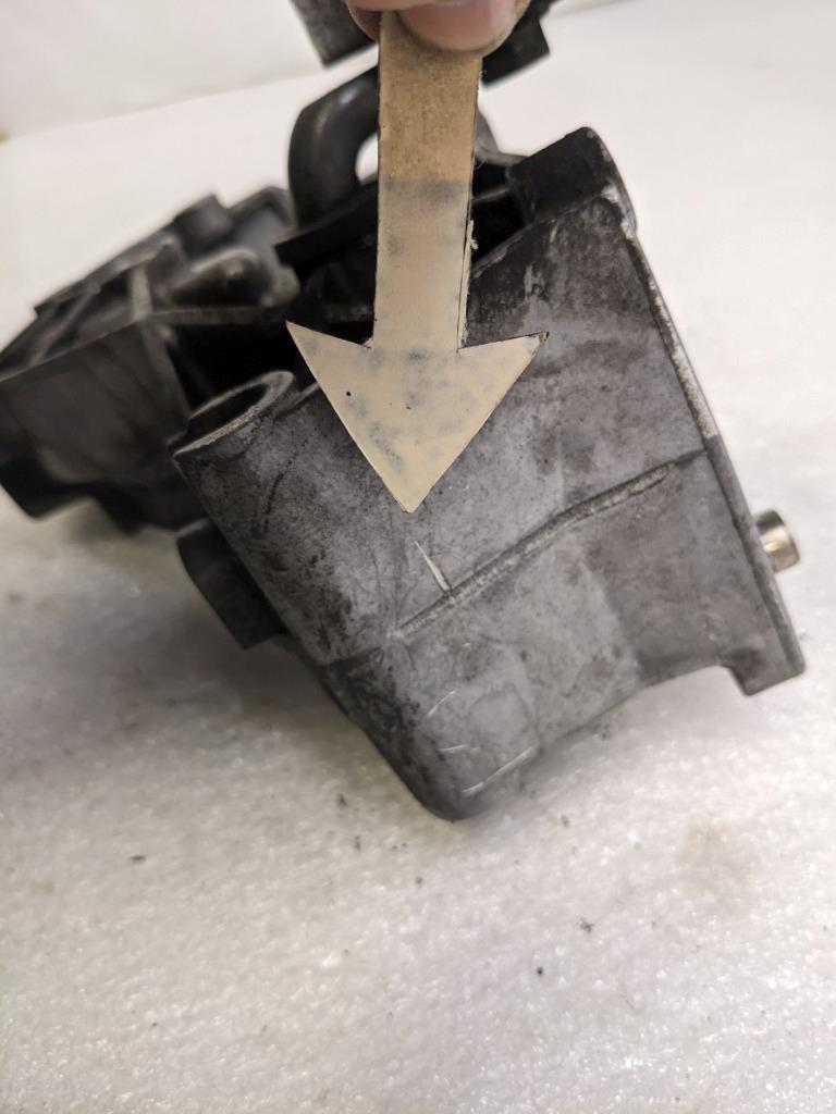 PORSCHE 9961021602R STEERING PUMP PULLEY HOUSING FOR 00 BOXSTER S 3.2L USED R24