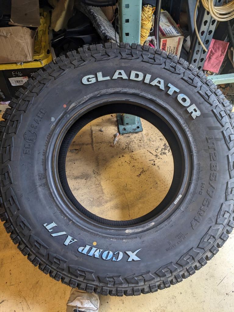 GLADIATOR X COMP A/T RWL LT 285 75 17 128/125S LRE 10PLY TIRE 1932367873 CQ2