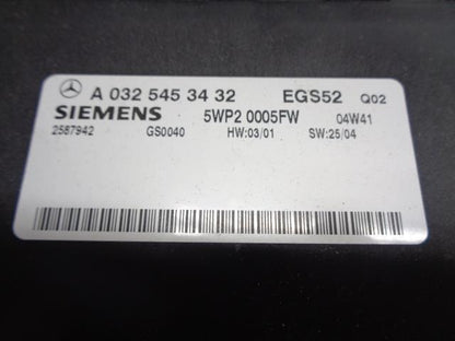 NEW Mercedes-Benz A 032 545 34 32 Front Transmission Control Module R5TA