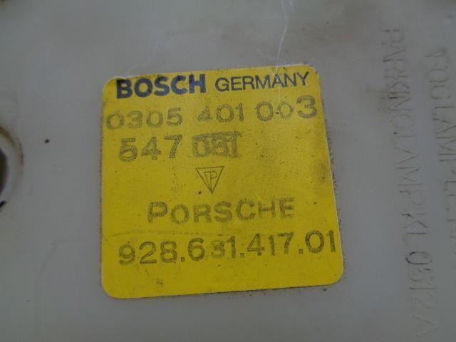 USED GENUINE PORSCHE LEFT FOG LIGHT HOUSING ONLY 928 631 417 01 R25T4