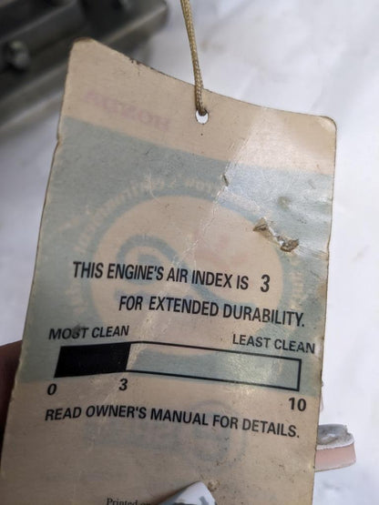 HONDA MOTOR 5.5HP HIGH PRESSURE/WATER PUMP NEW GC02-8595081 B3