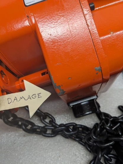 PROWINCH PWR05i 1/2 TON ELECTRIC CHAIN HOIST 2 SPEED 20FT G100 CHAIN NEW BSR3.1